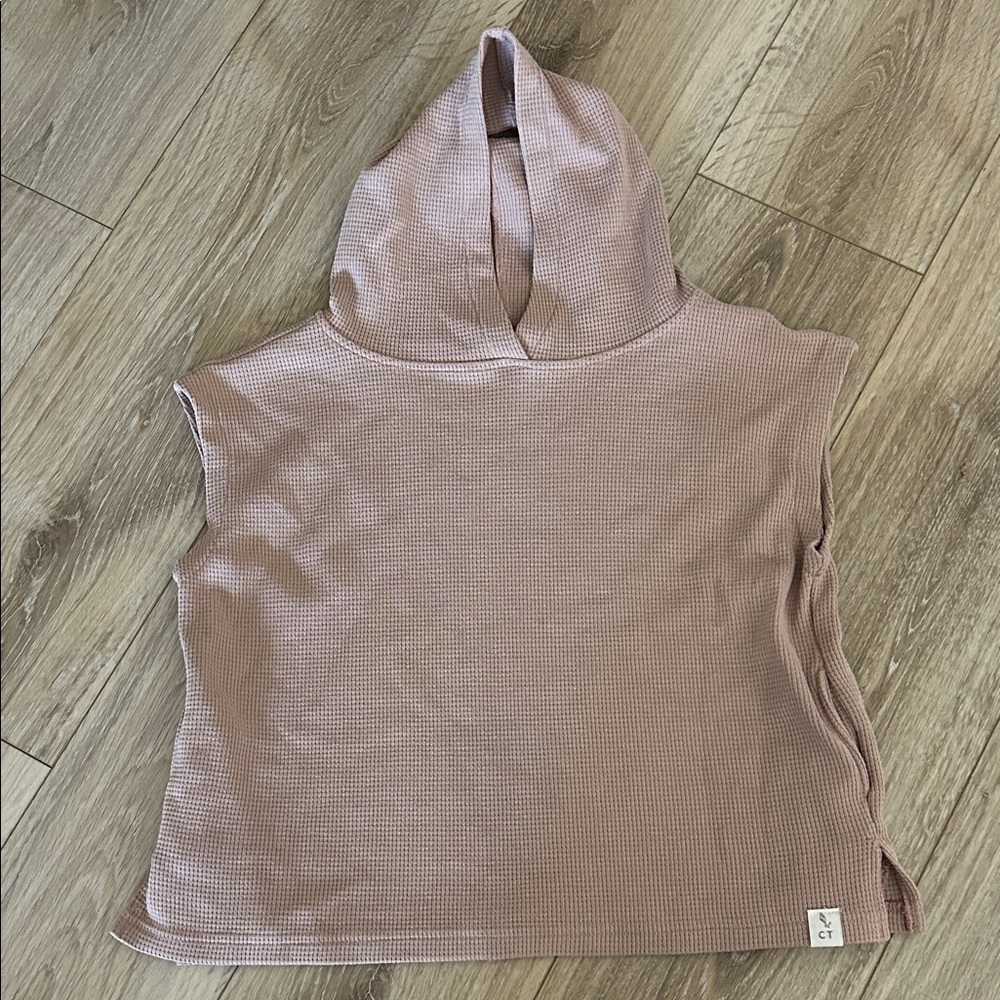 Current Tyed Waffle Beach Poncho - SM